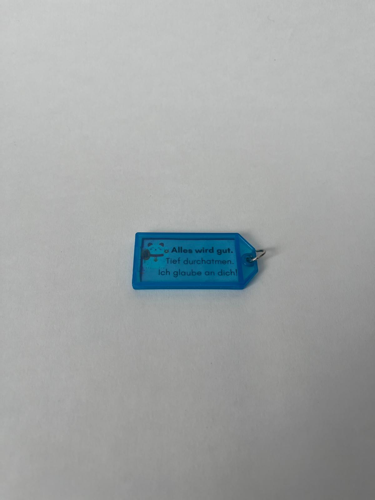 Schlüsselanhänger blau