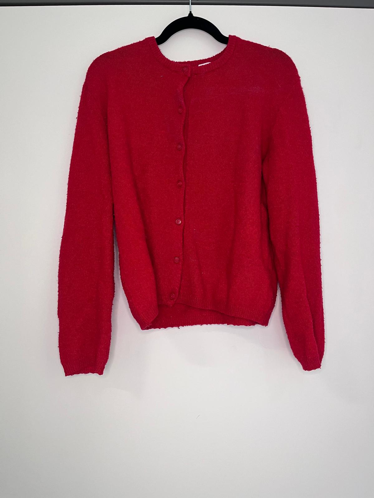 Strickpullover Rot